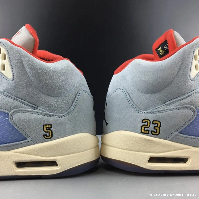 Official Maikesneakers CI1899- 4018 Room Trophy Ice Affordable Blue Jordan5 1013